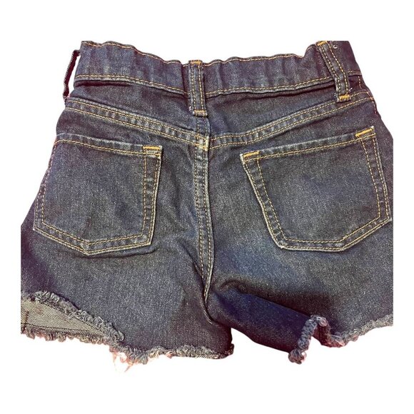 Old Navy Girls High-Rise Adjustable Waist Denim‎ Blue Shorts Size 6 - Picture 10 of 10